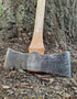 Curved Top Double Bit Axe (with Sheath)