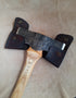 Flat Top Double Bit Axe (with Sheath)