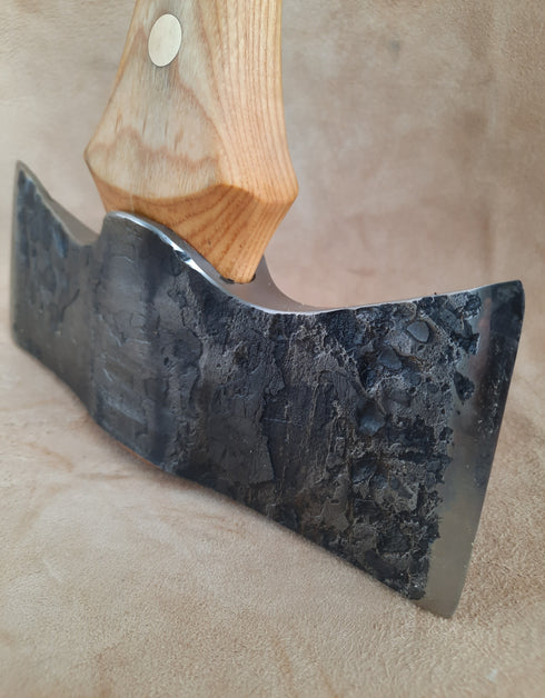 Flat Top Double Bit Axe (with Sheath)