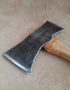 Curved Top Double Bit Axe (with Sheath)