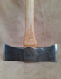 Curved Top Double Bit Axe (with Sheath)