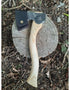 Bearded Carving Hatchet - Natural (with Sheath)