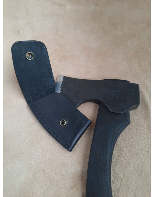 Bearded Carving Hatchet - Charred (with Sheath)
