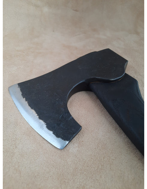 Bearded Carving Hatchet - Charred (with Sheath)