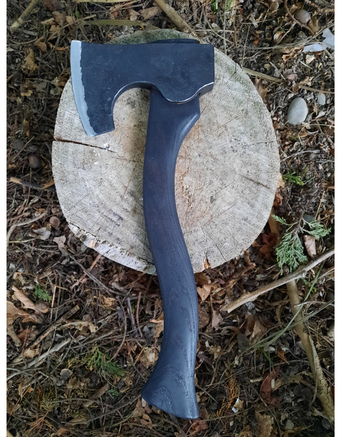 Bearded Carving Hatchet - Charred (with Sheath)